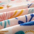 Mainstays Super Soft Plush Throw Blanket, 50" x 60", Pink Floral