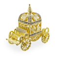 thumbnail image 1 of Bestpysanky Figura decorativa de caja de baratijas de entrenador de coronación real dorada, 1 of 5