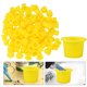 thumbnail image 1 of 100Pcs Accesorios Tinta Mediana Tapa Asmalkl Tinta Pequeña OpcionalTatuaje para Tinta Tazas Tapa Pigmento Suministros PlásticoTatuaje Grande Desechable, 1 of 5