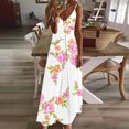 thumbnail image 1 of Drppepioner Robes Femmes Été Robes Décontractées Sans Manches Imprimé Floral Tournesol Multicolore 8(L), 1 of 5