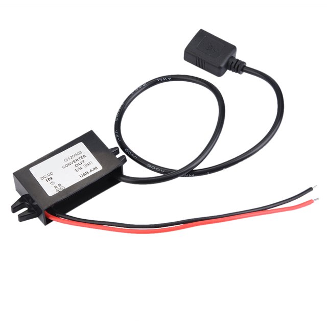 Wasserwaage Blase 12 Dc Dc 12V a 5V 3A Convertidor USB Módulo de Fuente de Alimentación Reductor ANGGREK Otros