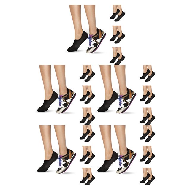 Minnieouse 4 Pairs Women Socks Slippers Invisible Shopping Short Clothing Breathable Simple Accessory Sock Seamless Home Daily Thin Type2