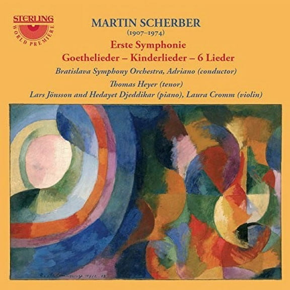 Scherber - Erste Symphonie / Goethelieder / Kinderlieder - Music & Performance - CD