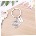 thumbnail image 3 of Minkissy 1Pack Pocket Compasses Keyring Compass Charm Lightweight Key Protection for Parents Friends, 3 of 8