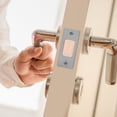 thumbnail image 4 of Raindrops 1 Set Door Cover Plate Stainless Steel for Home Security and Room Locking, 4 of 6