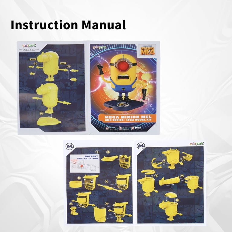 Minions Despicable Me 4 Toys, Mega Minion Action Figure Christmas