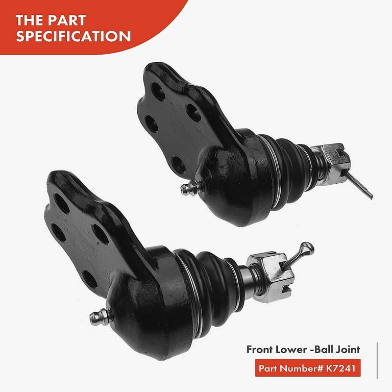 10-Piece Suspension Kit For Dodge Dakota & Durango - Ball Joints, Tie Rods, Sway Bar Links, Lifetime Warranty