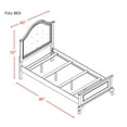 thumbnail image 3 of Picket House Furnishings Jenna Twin Panel Bed, 3 of 4