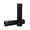 Black, variant on Mosiee 22Mm Mountain Bike Handlebar Grips Anti-Slip Rubber And Plastic with Lock Rings Green