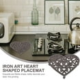 thumbnail image 6 of GOOHOCHY  Mat Heart-shaped Thermal Insulation Pad Cup Coasters Anti-scalding, 6 of 7