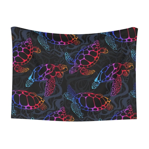 Naloa Sea Turtle Dog Blanket, 3 Sizes Cat Blanket for Indoor Cats Large Medium Small Dog Gifts-Small