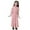 Pink, variant on Toddler Girl Dresses Elegant Long Sleeve Maxi Party Comfort Beach Dresses for Girl,Navy,Size 12-18 Months