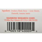 Rainbow Research Henna Hair Color and Conditioner Persian Strawberry - 4 oz