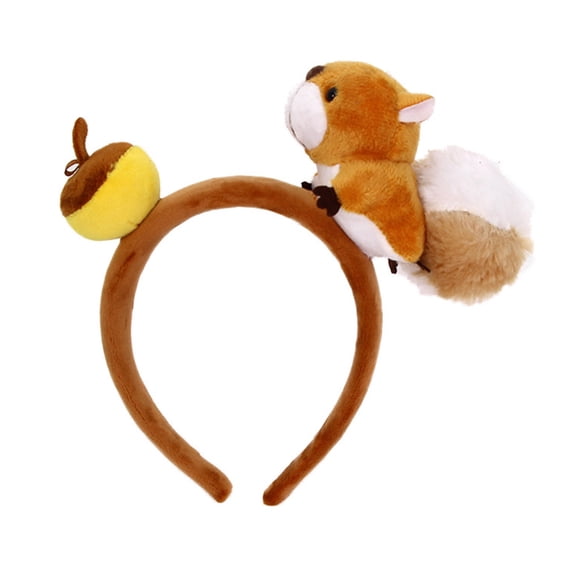 Squirrel Headbands for Parties, Adorkable Hair Accessories Photo Props for Birthdays & Music Festivals