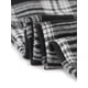 thumbnail image 5 of Pantalones a Cuadros de Mujer Allegra K Pantalones de Chándal de Cintura Alta Elásticos con Cinturón de Pajarita Negro L, 5 of 5