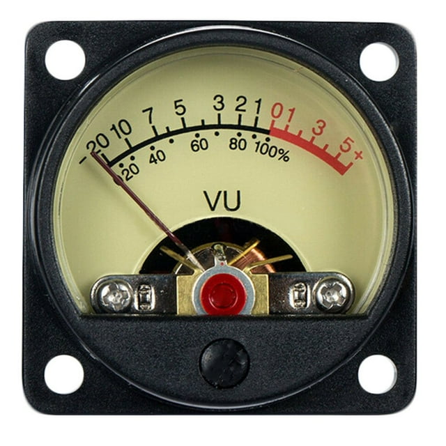 Amplificateurs de Puissance pour Compteur VU à Panneau Haute Précision, Entête de Niveau DB Audio, Rétroéclairage