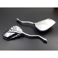 thumbnail image 3 of Skull Hand Skeleton Mini Side Rearview Mirror Motorcycle Street Naked Bike Cruiser Chopper Custom, 3 of 8
