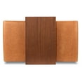 thumbnail image 3 of Poly and Bark Jarmo Leather Ottoman with Walnut Table, 3 of 10
