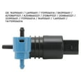 thumbnail image 3 of Windscreen Washer Pump, Windshield Washer Pump 1K6955651 2pin Easy Install Wear  Durable Stable Performance  For MK2 MK3 MK4 MK5, 3 of 8
