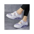 thumbnail image 4 of Colisha Women's Wide Width Walking Shoes with Adjustable Closures Air Cushion Sneakers for Elderly Diabetic Edema Swollen Feet, 4 of 4