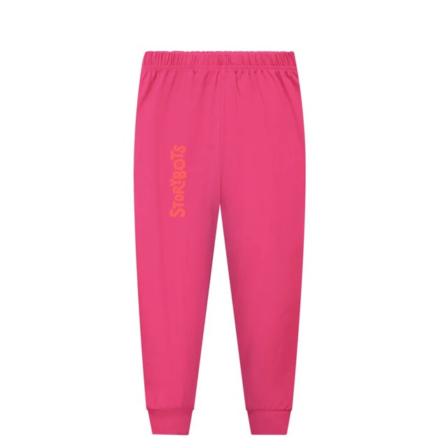 Storybots-Conjunto de ropa deportiva informal para niños y niñas, conjunto de pijama de algodón de manga corta y pantalones cortos de Anime para verano