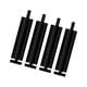thumbnail image 5 of 4 patas para muebles, patas de sofá, resistentes y resistentes al óxido, patas de repuesto ajustables. negro 20cm, 5 of 9