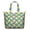 White-48, variant on Pineapple Tree Pattern Lightweight Travel Tote - Large Capacity Shoulder Bag with Zipper Closure & Durable Handles