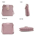 thumbnail image 5 of MKF Collection Wrigley M Signature Women Crossbody Bag Mia K - Red, 5 of 6