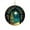 A, variant on Northern Lights Tree Decoration 2D Circular Hanging Ornament Festive Home Decor Party Embellishment Holiday Decorative Accent
