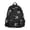 Black, variant on GobdXE Back To School Unisex Student Quilted Pastel Bow Embroidery Backpack Front Zipper Pocket Lightweight Casual Daypack Size:One Size