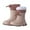 Brown, variant on Krdevn Boys Boots Thickened Rain Shoes for Kids and Comfortable for All Seasons for Rainy Weather and Outdoor Activities,Toddler Girl Shoes,Boys Shoes,Size:11-12 Years
