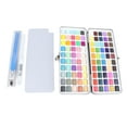 thumbnail image 2 of Juego De Pintura De Acuarela, 100 Colores De Pintura De Acuarela Portátil Ampliamente Utilizado Con Pincel De Acuarela Para Niños Para Viajes Para Clases De Pintura, 2 of 7