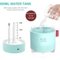 thumbnail image 4 of Humidificadores ultrasónicos para bebés Mini humidificadores portátiles de 500 ml con niebla fría y silenciosa con luz nocturna para el hogar, el dormitorio, la oficina, el automóvil de viaje, 12-18 h Afortunado Sencillez, 4 of 5