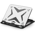 thumbnail image 2 of Besign LS07 Adjustable Laptop Stand, Ergonomic Riser Notebook Computer Holder Stand Compatible with Air, Pro, Dell, HP, More 10-15.6" Laptops, Silver, 2 of 8