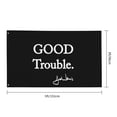 thumbnail image 3 of good trouble Flags Garden Home Flag House Flags For Outdoor Custom 3x5 Ft Outdoor, 3 of 8