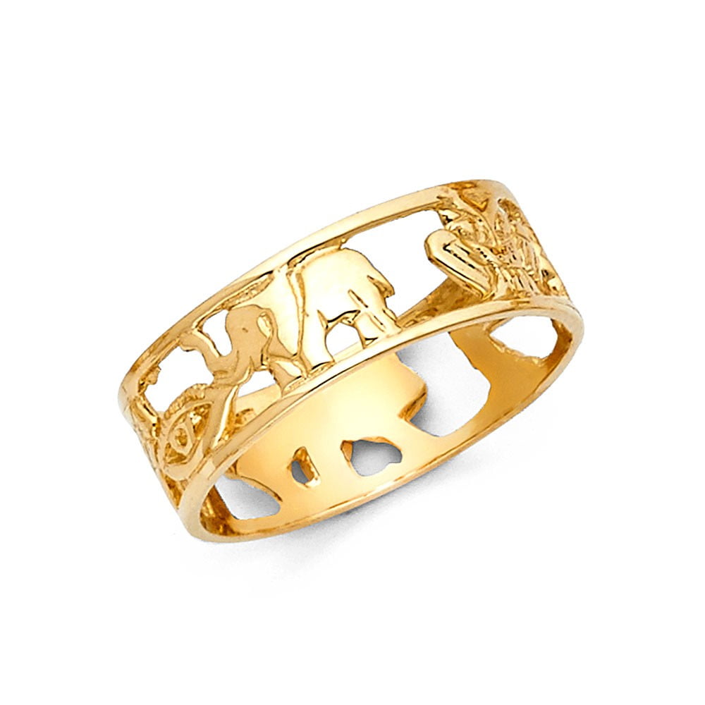 Trust Jewelry Lucky Charms AllinOne Good Luck Symbols 6mm Polish