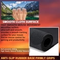 thumbnail image 3 of Desk Mat, Lake Mountain Landscape Desk Pad, The Alps Large Gaming Mouse Pad for Desk, 31.5"x11.8" Extended Big Computer Keyboard Mouse Pad with Non-Slip Base and Stitched Edge, 3 of 13