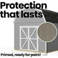 thumbnail image 4 of Handy Home Products Hudson 12 ft. x 24 ft. Wood Storage Shed, 4 of 8