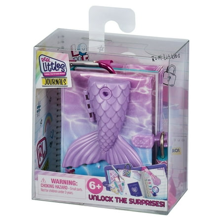 Real Littles, Collectible Micro Journal with 4 Surprises Inside! Colors and Styles May Vary, Ages 6 