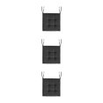 thumbnail image 3 of Toystoory Cojín cómodo para silla: duradero y elegante para asientos de silla Cojín para asiento de silla de aplicación amplia negro Type1 NO1, 3 of 6