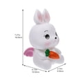 thumbnail image 2 of Phenofice Bunny Money Boxes Lovely Coin Bank Porcelain Enamel for Study 1Set, 2 of 8