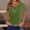 Green, variant on Abtuhar Shirts for Womens,Women Fashion Casual Short Sleeve Loose T-Shirt Blouse Top