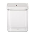 thumbnail image 1 of Contenedor de almacenamiento de alimentos con tapa de cierre, transparente, apilable, para el hogar, 800 ml 800ML, 1 of 9