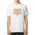 thumbnail image 3 of Fleet Foxes // Fox Drawing and Geometric Illustration T-shirt, 3 of 3