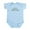Sky Blue, variant on CafePress - Want To Speak To Mamaw Infant Bodysuit - Baby Light Bodysuit, Size Newborn - 24 Months