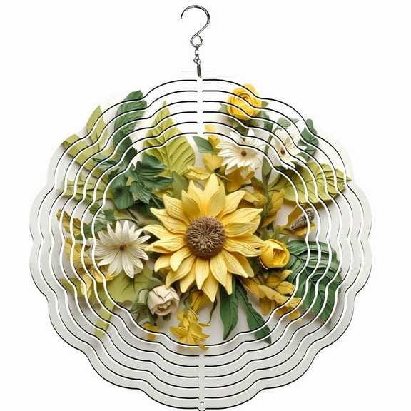 Flowers Wind Spinner