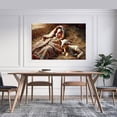thumbnail image 3 of The Lamb's Lamb Birth of Jesus Christ Canvas Wall Art Prints Poster Gifts Photo Picture Painting Posters Room Decor Home Decorative 24x36inch(60x90cm), 3 of 6