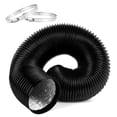 thumbnail image 1 of Conducto flexible de aluminio iPower de 4 pulgadas y 16 pies con 2 abrazaderas, 1 of 7