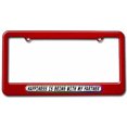 thumbnail image 1 of Happiness Is Being With My Partner, Gay Lesbian License Plate Tag Frame, Multiple Colors, 1 of 1