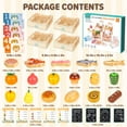 thumbnail image 5 of UQN Wooden Play Food Set for Kids Kitchen, Wooden Toy Food,Pretend Play Kitchen Accessories Set, Play Food for Toddlers 1-3, 3 4 5 6 Year Kids Boys Girls Christmas Birthday Gifts, 5 of 8